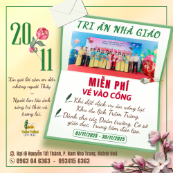 ƯU ĐÃI TRI ÂN NGÀY NHÀ GIÁO VIỆT NAM 20/11